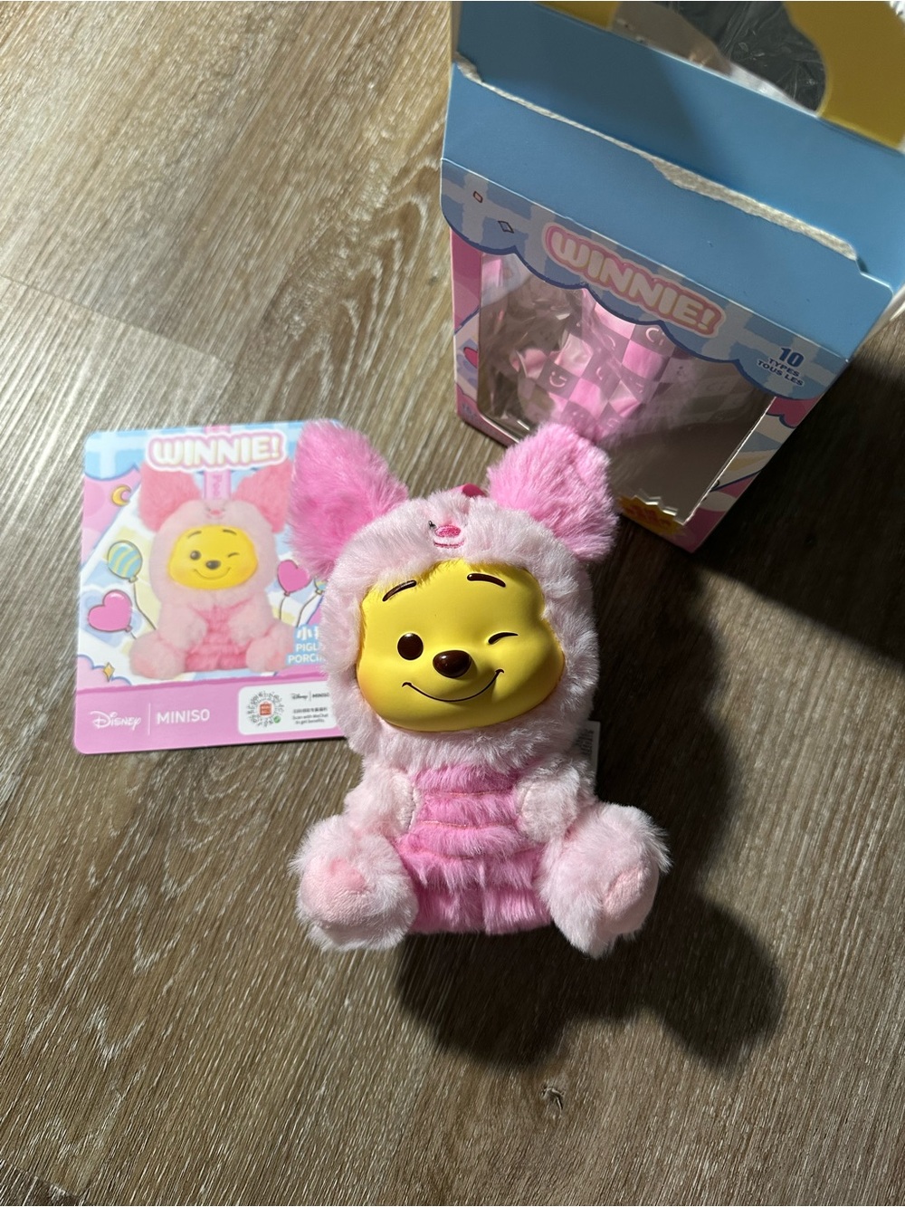 Miniso Winnie the Pooh Dressed as Piglet